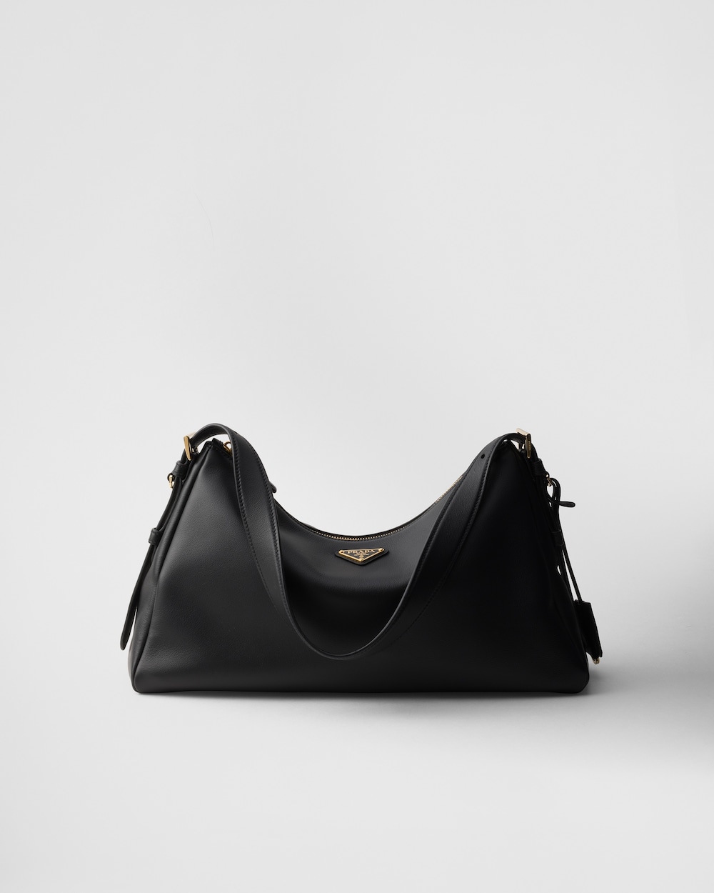 Prada Aimée Large Leather Shoulder Bag - Image 1